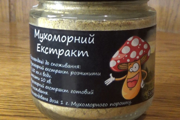 Мелений Червоний Мухомор - Екстракт 60 г 