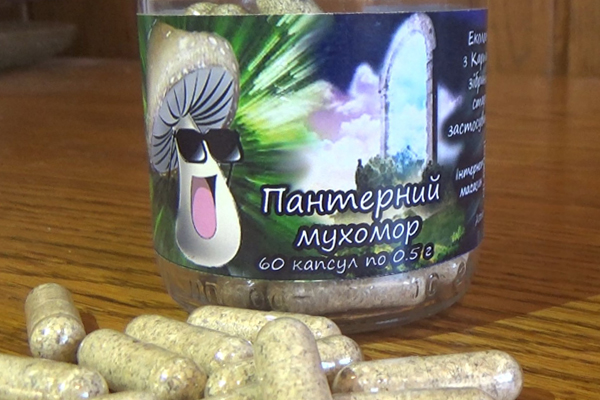 Мухомор Пантерний у капсулах 0.5 г